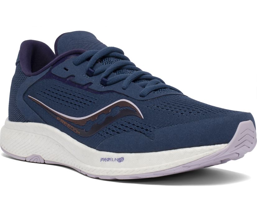 Saucony Freedom 4 Women's Running Shoes Navy | Canada 136YXFU